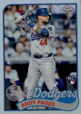 2024 Topps Chrome Update #89CU-8 1989 Topps