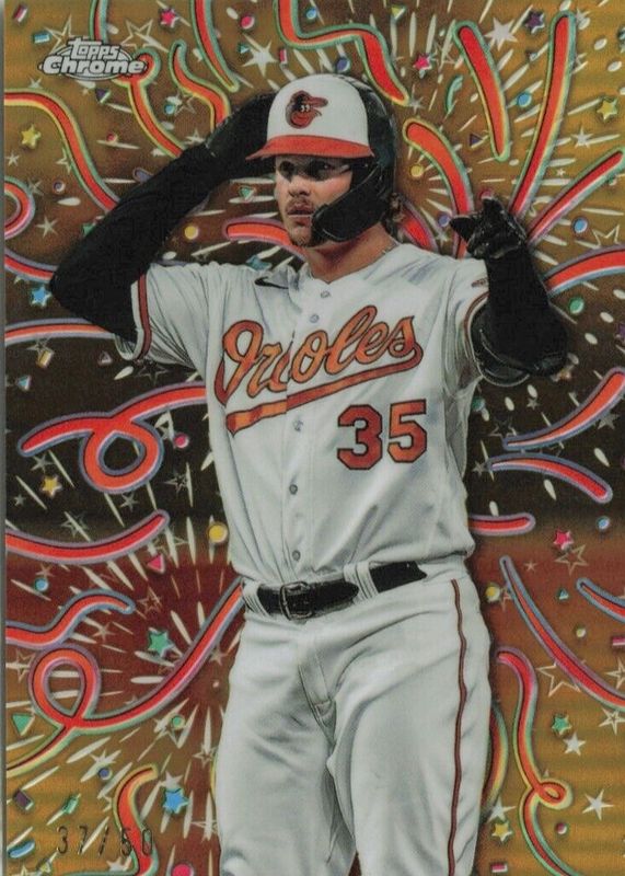 Adley Rutschman 2024 Topps Chrome Update #CELE-5 Celebracion