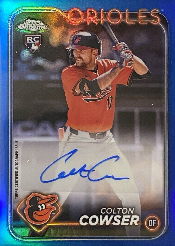 2024 Topps Chrome Update #AC-CC Autographs - Blue Refractor /150