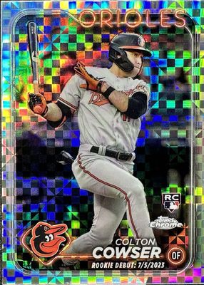 Topps - 75枚限定 Topps Chrome Colton Cowser PSA 9 Colton Cowser RC CHROME Stars of the MLB Insert 2024 Topps