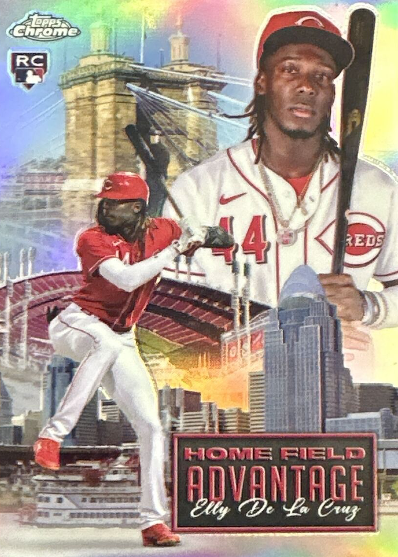 Elly De La Cruz 2024 Topps Chrome Update #HFAC-1 Home Field