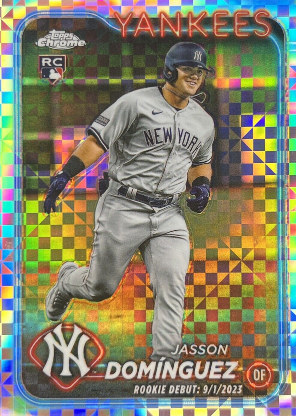 TOPPS MLBカード BOWMAN CHROME TOP 100 JASSON DOMINGUEZ #BTP-53 送料無料 中古 IT1 2021 Bowman Chrome Top 100 Jasson Dominguez Bowman Scouts