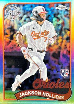 2024 Topps Chrome Update #89CU-3 1989 Topps