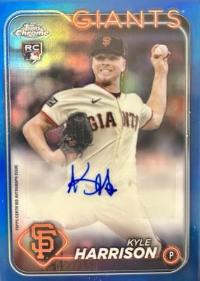 2024 Topps Chrome Update #AC-KH Autographs - Blue Refractor /150