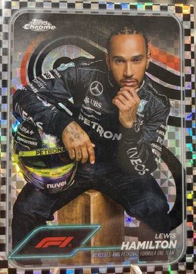Lewis Hamilton 2020 Topps Chrome Formula 1 Sapphire Edition