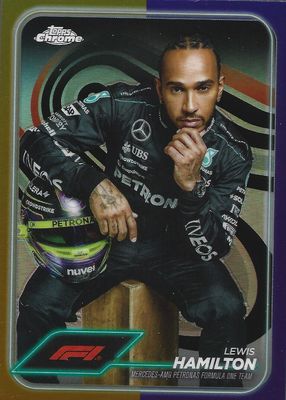 2024 Topps Chrome Formula 1 #6 Gold & Purple Refractor
