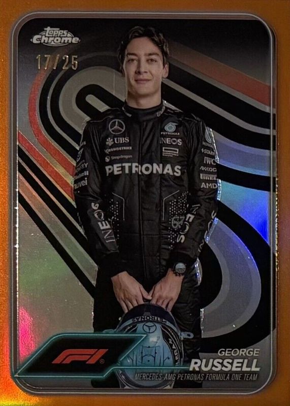 2024 Topps Chrome Formula 1 #5 Orange Refractor /25