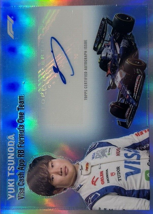 YUKI★ 2024 Topps Chrome Formula 1 - Yuki Tsunoda #1954-17 for sale