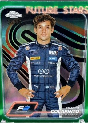 2024 Topps Chrome Formula 1 #24 Green Refractor /99