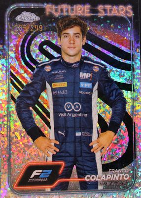 2024 Topps Chrome Formula 1 #24 Mini-Diamond Refractor /299