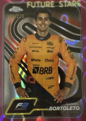 2024 Topps Chrome Formula 1 #28 Fuchsia Lava Refractor /225