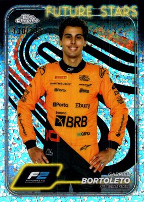 2024 Topps Chrome Formula 1 #28 Mini-Diamond Refractor /299