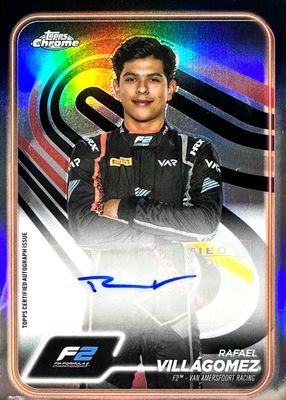 2024 Topps Chrome Formula 1 #CAC-VIL Autographs
