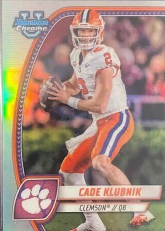 Cade Klubnik 2024 Bowman Chrome University #SP-16 Image Variation PSA 10