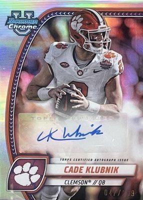 2024 Bowman Chrome University #PA-CKL Prospect Auto - Refractor /299