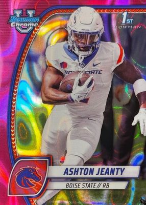 2024 Bowman Chrome University #17 Pink Lava Refractor (1st)