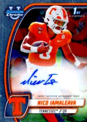 2024 Bowman Chrome University #PA-NIA Prospect Auto (1st)