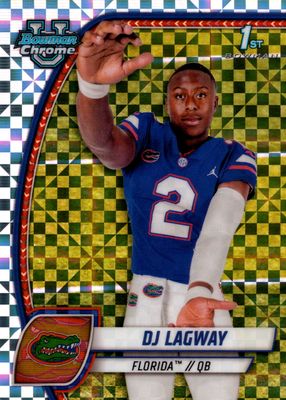 2024 Bowman Chrome University #63 X-Fractor (1st)