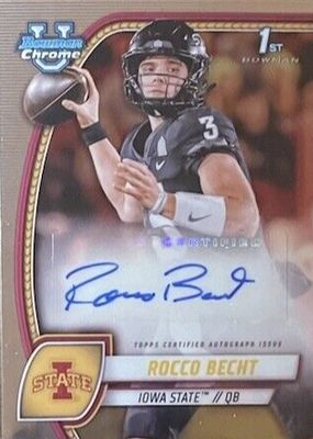 2024 Bowman Chrome University #PA-RBE Prospect Auto (1st)