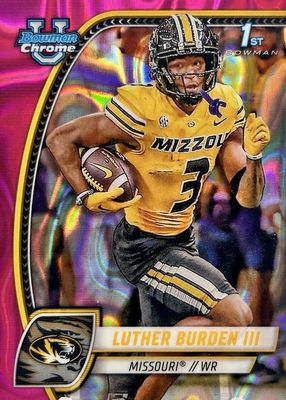 2024 Bowman Chrome University #123 Pink Lava Refractor (1st)