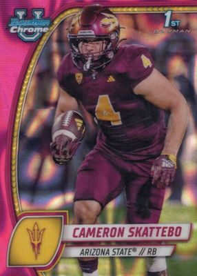 2024 Bowman Chrome University #37 Pink Lava Refractor (1st)