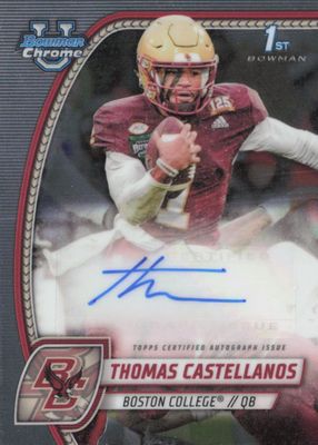 2024 Bowman Chrome University #PA-TCA Prospect Auto (1st)