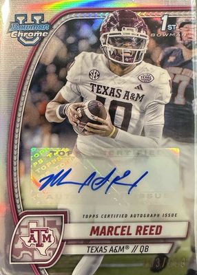 2024 Bowman Chrome University #PA-MR Prospect Auto - Refractor /299 (1st)