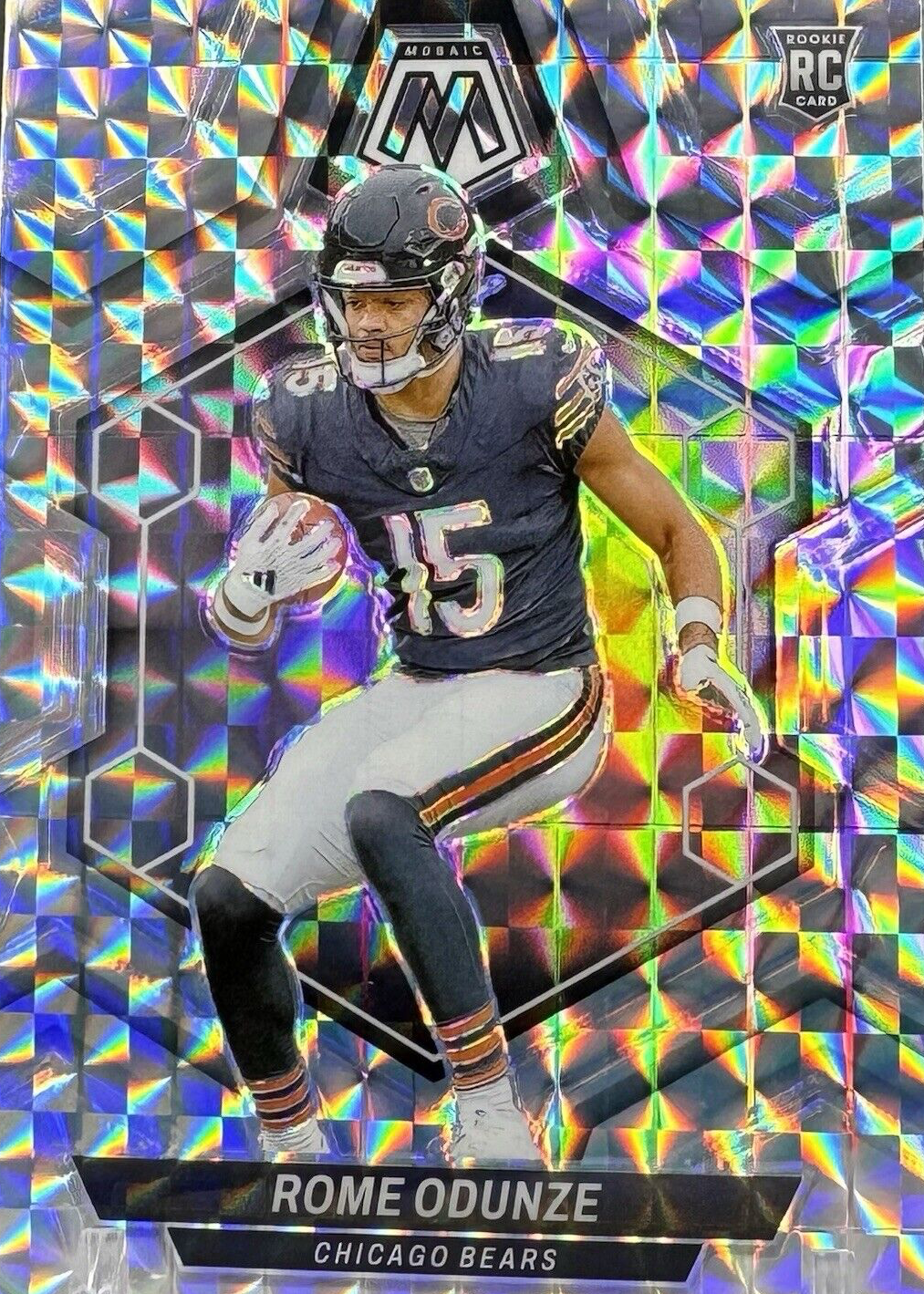 Rome Odunze 2024 Mosaic #309 Mosaic Price Guide - Sports