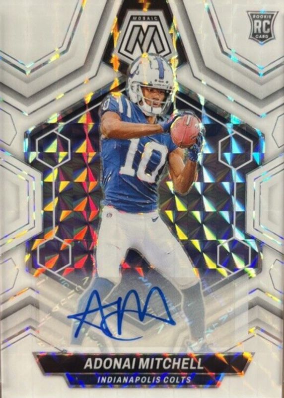 2024 Mosaic #350 Rookie Autographs - White /25