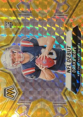 2024 Mosaic #273 NFL Debut - Reactive Yellow