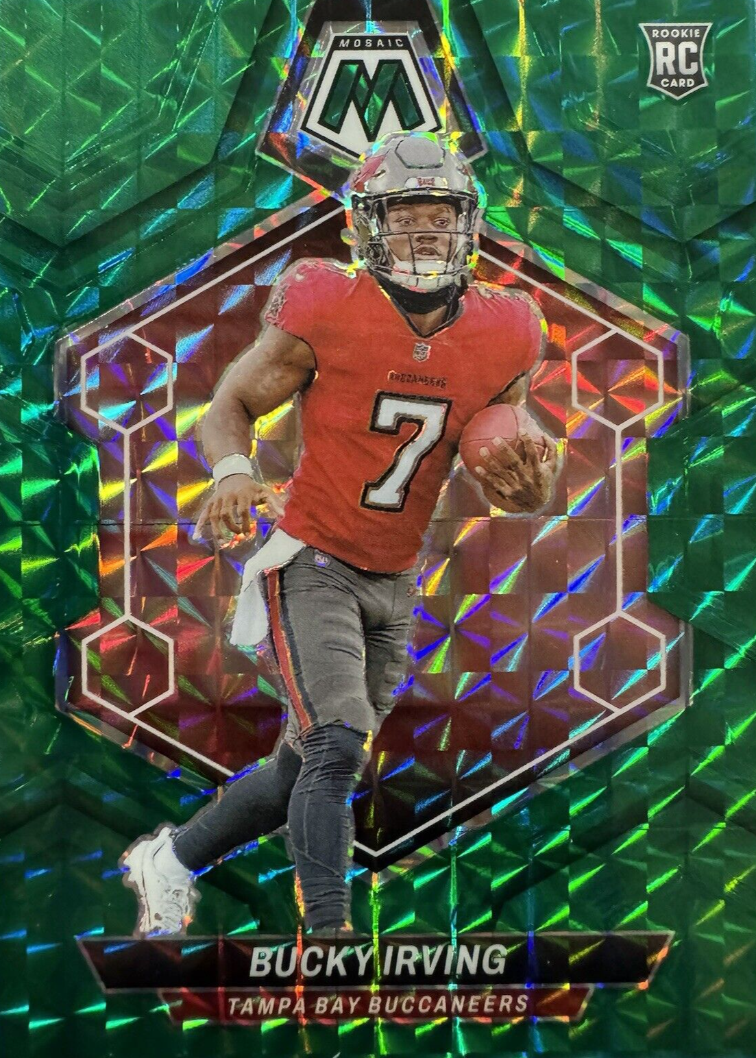 Grumpipi グリーン Bucky Irving 2024 Mosaic #385 Green Price Guide - Sports