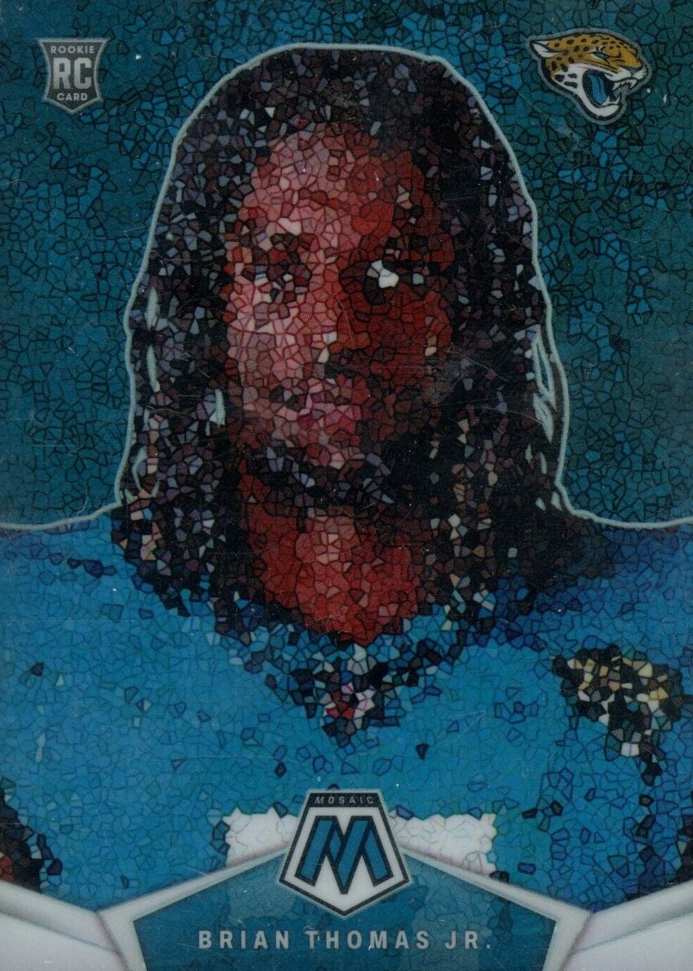 Brian Thomas Jr. 2024 Mosaic #13 Micro Mosaic /(SSP) Price