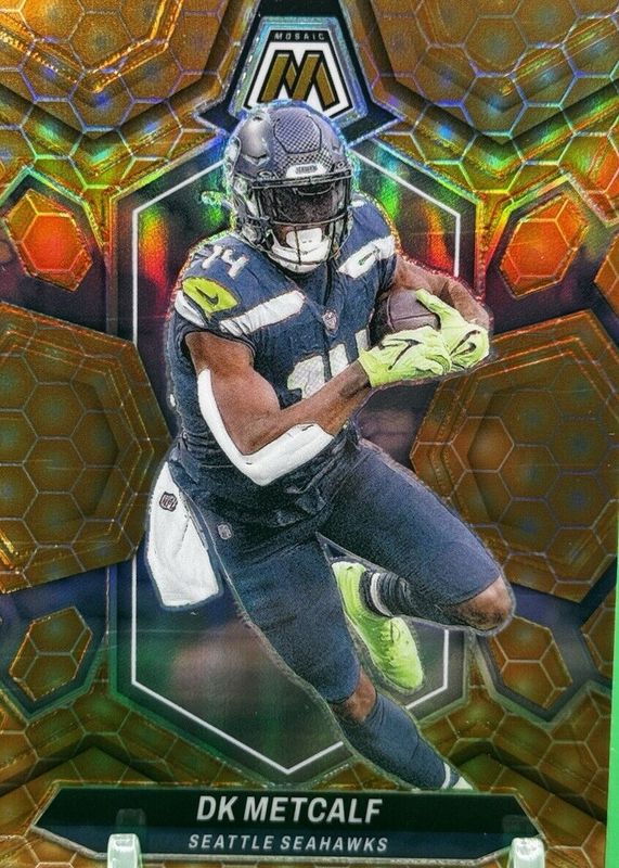 DK Metcalf 2024 Mosaic #199 Honeycomb /(SSP) SGC 10