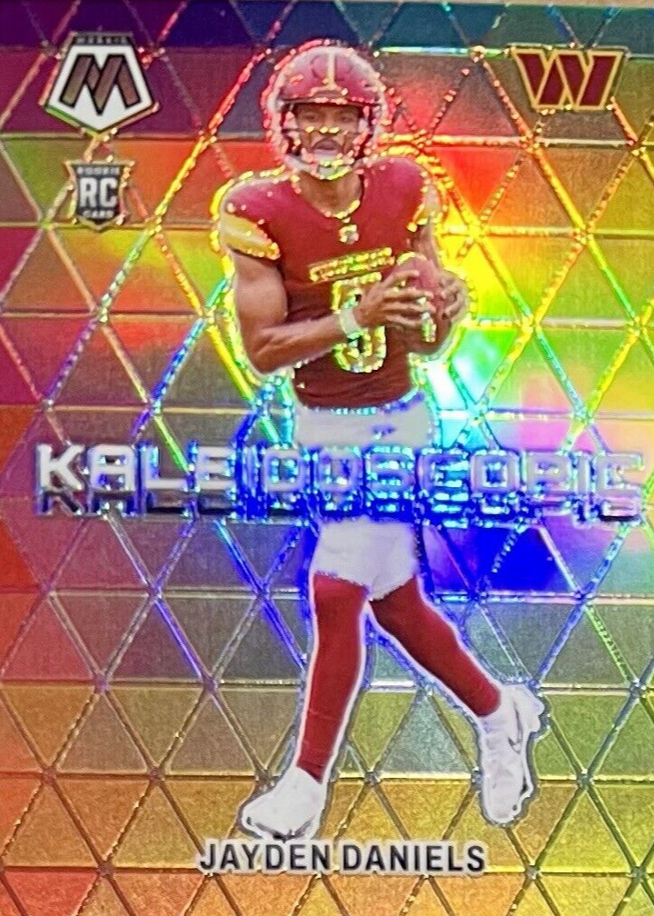 Jayden Daniels 2024 Mosaic #21 Kaleidoscopic /(SSP) Price Guide