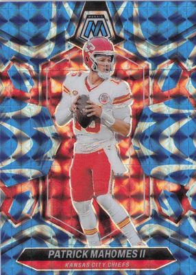 2024 Mosaic #106 Reactive Blue