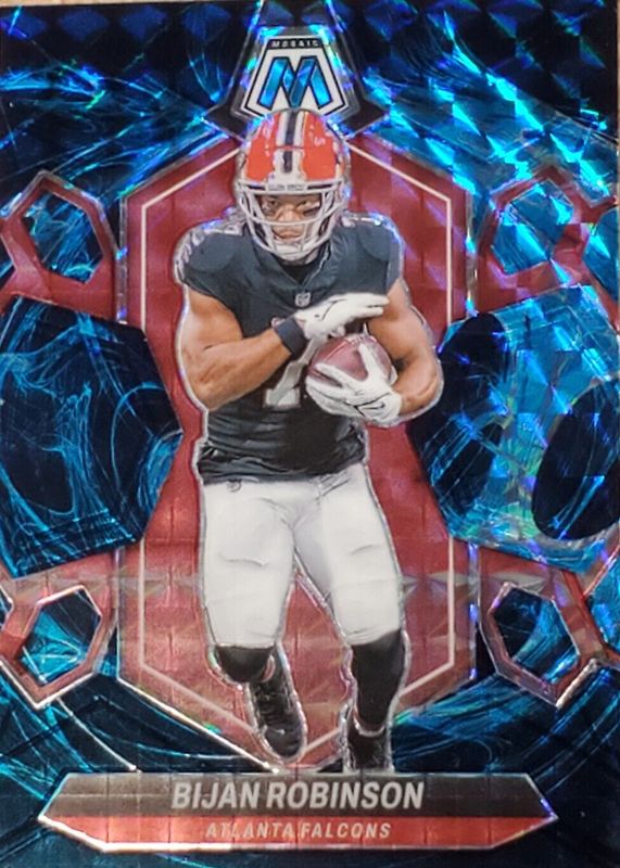 Bijan Robinson 2024 Mosaic #9 Genesis /(SSP) RAW