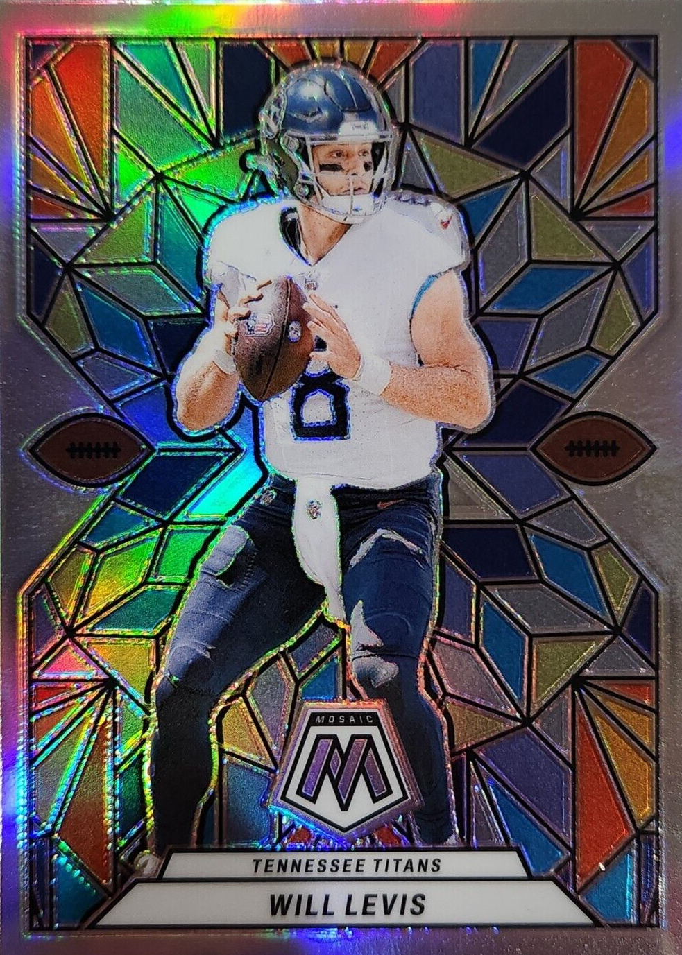 Will Levis 2024 Mosaic #12 Stained Glass /(SSP) Price Guide