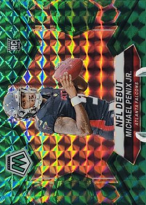 2024 Mosaic #274 NFL Debut - Green