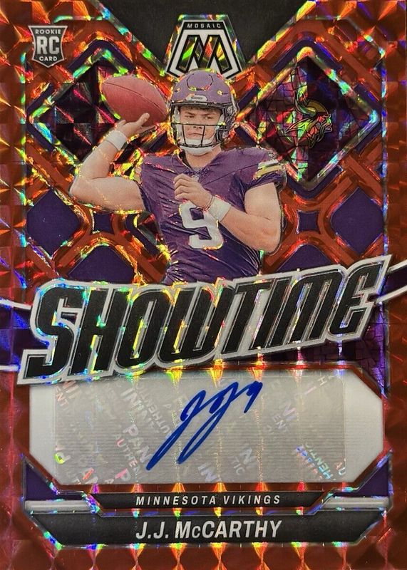 2024 Mosaic #SS-JJM Showtime Signatures - Red /199