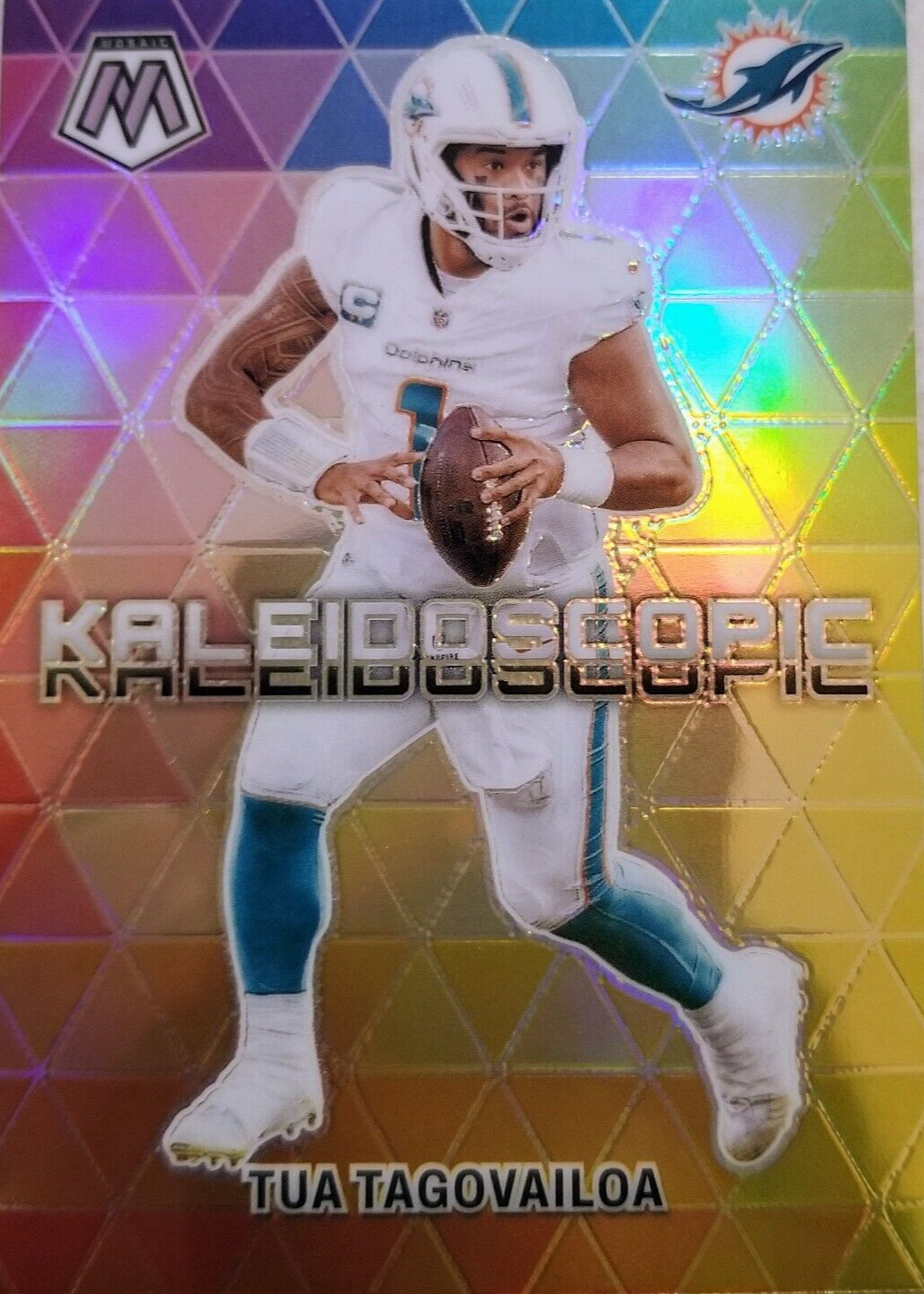 Tua Tagovailoa 2024 Mosaic #9 Kaleidoscopic /(SSP) Price Guide