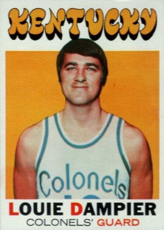 Louie Dampier 1971 Topps #224 Base Rookie BVG 6.5