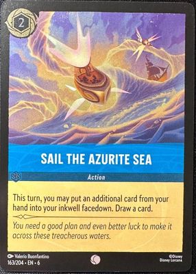 2024 Azurite Sea #163/204 Cold Foil
