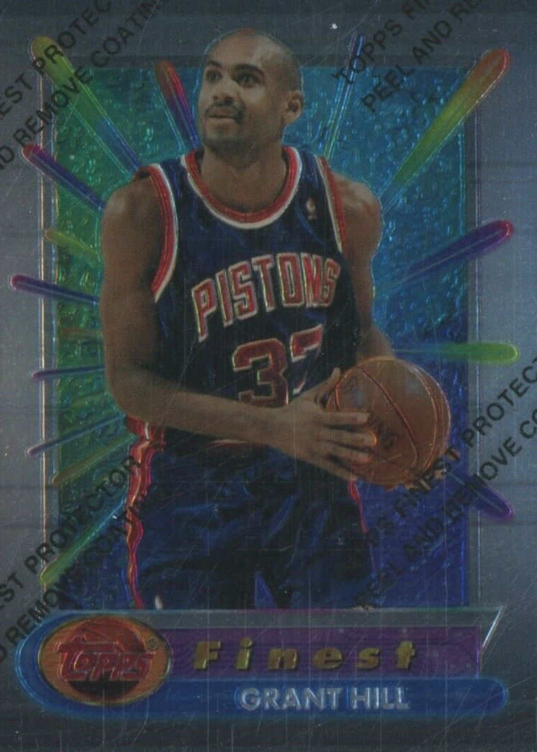 Grant Hill 1994 Topps Finest #240 Base (with Coating) Price Guide
