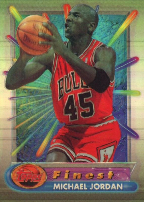 Michael Jordan 1994 Topps Finest #331 Refractor (No Coating) BGS 10 PRISTINE