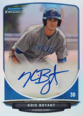 2013 Bowman Draft #BCA-KB Chrome DP Auto - Refractor