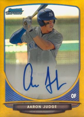 2013 Bowman Draft #BCA-AJ Chrome DP Auto - Gold Refractor /50