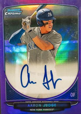 2013 Bowman Draft #BCA-AJ Chrome DP Auto - Purple Refractor /10