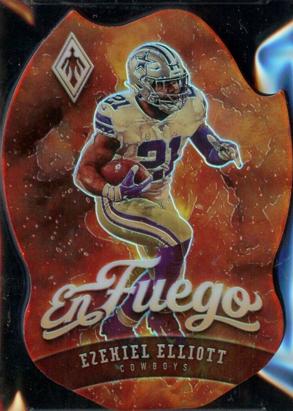 Ezekiel Elliott 2020 Phoenix #12 En Fuego /(SSP) BGS 10 PRISTINE