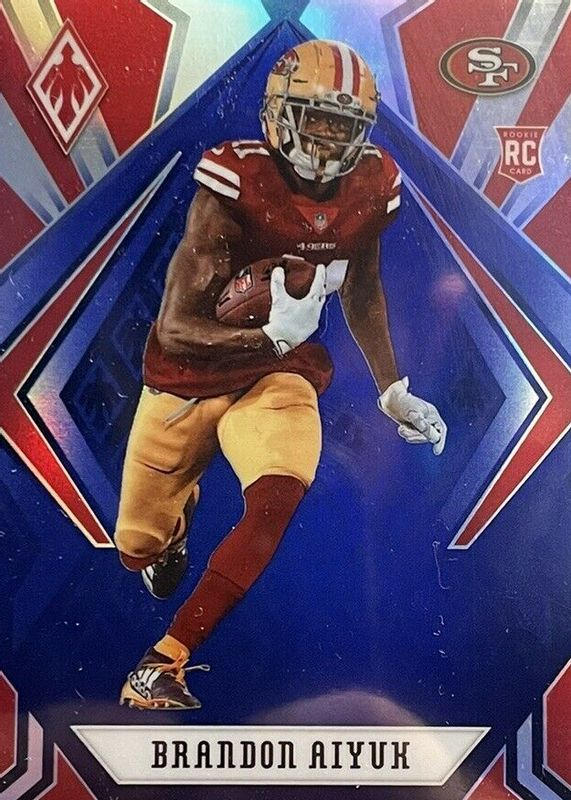 Brandon Aiyuk 2020 Phoenix #117 Blue /35 Rookie SGC 10