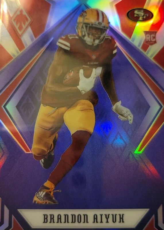 Brandon Aiyuk 2020 Phoenix #117 Purple /149 Rookie RAW